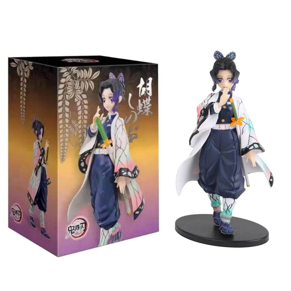 Demon Slayer Kimetsu No Yaiba Action Figures - Kamado Tanjirou, Agatsuma Zenitsu & Nezuko PVC Models - Perfect Collectible Toys! - Creatique