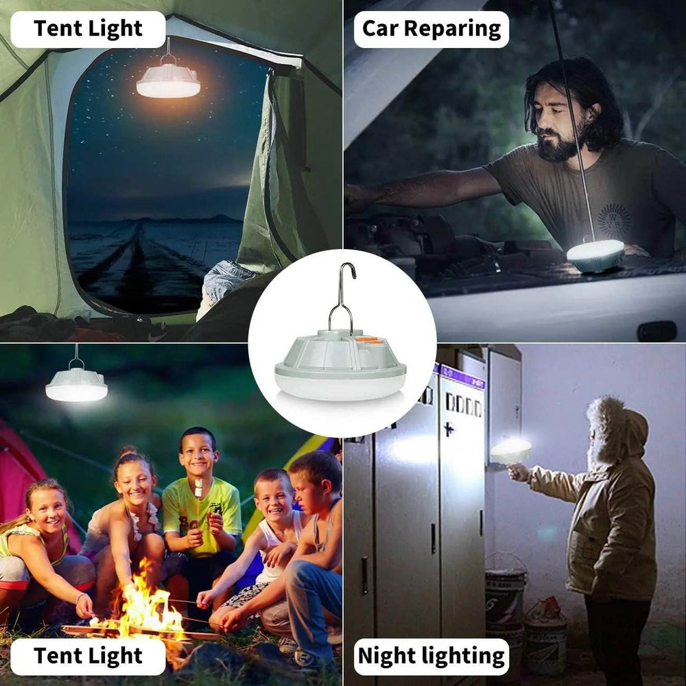 4Pcs Rechargeable Flashlights,Portable Battery Charger Li-On Battery Charger for Headlamps Battery for Camping Hiking Outdoor (Small) - Creatique