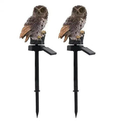 Solar Lamp Owl Animal Solar Garden Lights Solar Powered Solar Led Light Outdoor Garden Decoration Lamp Waterproof Solar Lights - Creatique