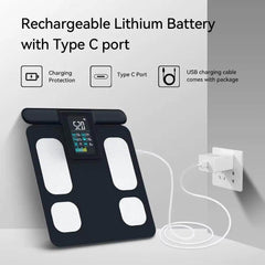 Ultimate Smart Scale - 8-in-1 Body Composition Monitor with Vibrant Display - FSA & HSA Eligible! - Creatique