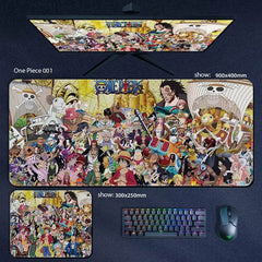 Large One Piece Anime Mousepad – The Ultimate Gaming Mouse Pad for True Fans - Creatique