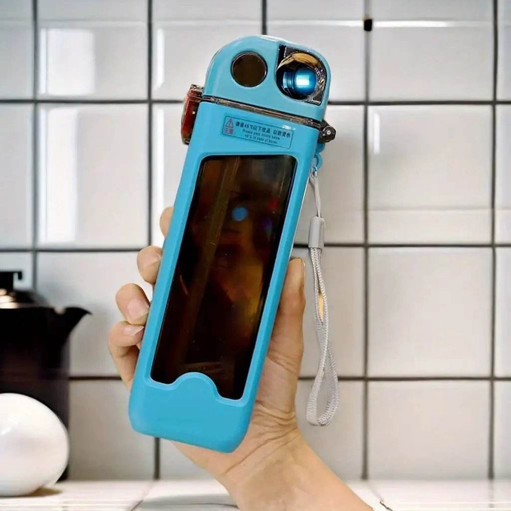 350ml Square Sports Water Bottle - Portable Fitness Cup for Outdoor Adventures - Creatique