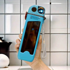 350ml Square Sports Water Bottle - Portable Fitness Cup for Outdoor Adventures - Creatique