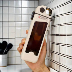 350ml Square Sports Water Bottle - Portable Fitness Cup for Outdoor Adventures - Creatique