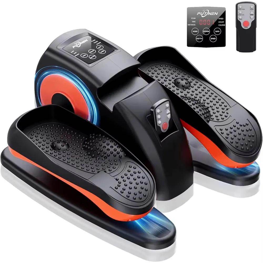 Transform Your Workout with the Ultimate Under-Desk Elliptical Machine - 12 Levels, Silent, Portable & Remote Control Ready! - Creatique