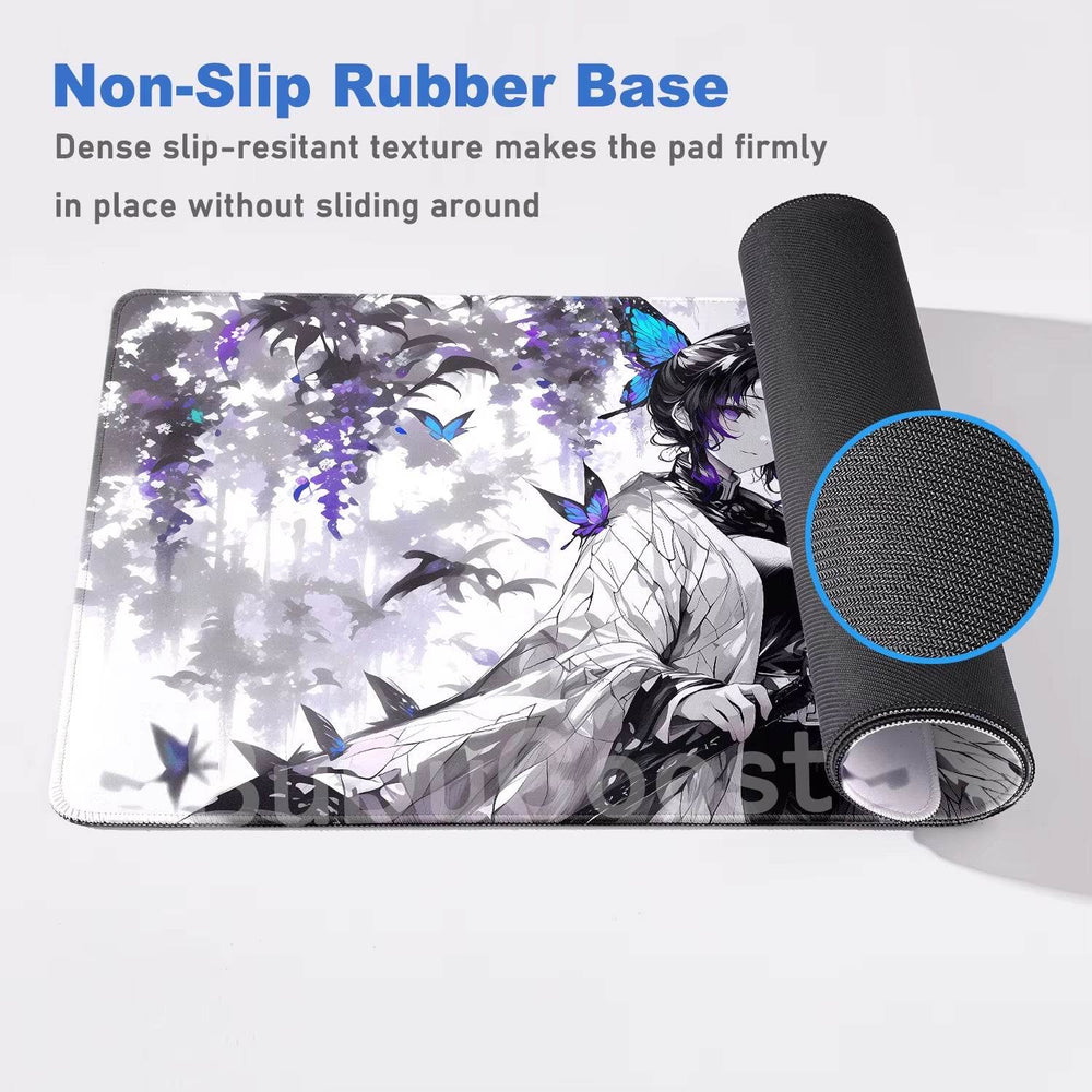 XXL Demon Slayer Kochou Shinobu Mousepad – The Best Gaming Mouse Pad for Comfort, Control & Style - Creatique