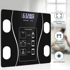 Ultra-Modern Digital Body Scale with Bright LED Display – Supports Weight Management Up to 400 Pounds for Your Fitness Journey! - Creatique