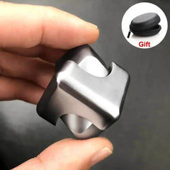Portable Alloy Cube Spinner – Stress Relief Gyroscope - Creatique