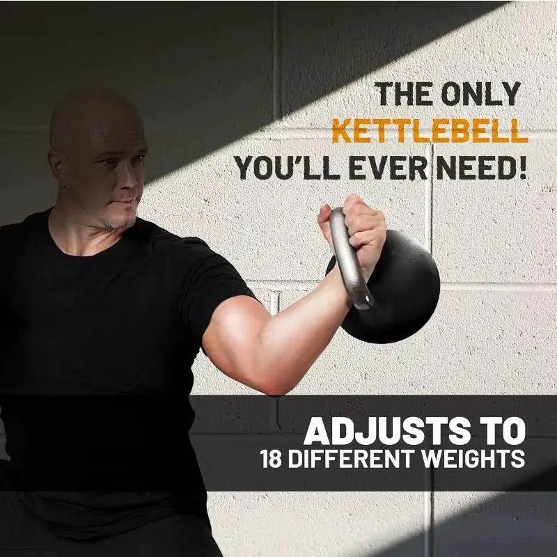 Revolutionize Your Workouts with the Ultimate Adjustable Steel Kettlebell Set for Total Body Transformation! - Creatique