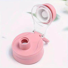 Gradient Color Sports Water Bottle – Large Capacity with Handle – Durable Frosted Plastic - Creatique