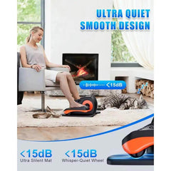 Transform Your Workout with the Ultimate Under-Desk Elliptical Machine - 12 Levels, Silent, Portable & Remote Control Ready! - Creatique