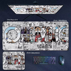 Large One Piece Anime Mousepad – The Ultimate Gaming Mouse Pad for True Fans - Creatique
