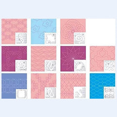 Free Motion Quilting Templates – 11Pcs Sampler Set - Creatique