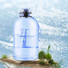 Motivational 3L Water Bottle with Straw & Handle - Leak Proof, BPA Free, Perfect for Active Men & Women - Creatique