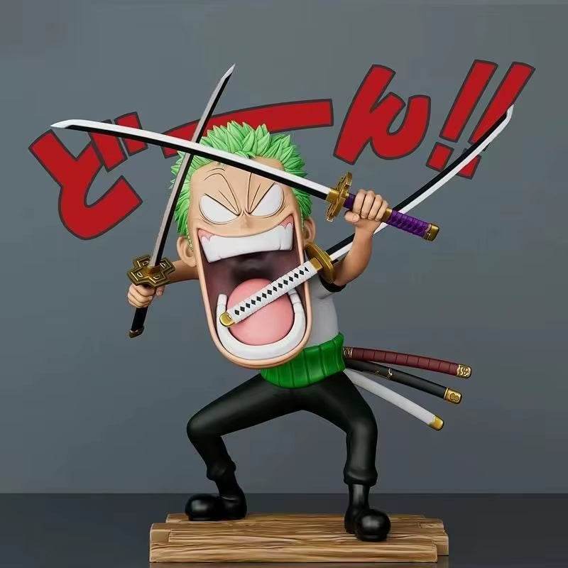One Piece Action Figures – 15cm Luffy, Sanji & Zoro Collectible PVC Models - Creatique
