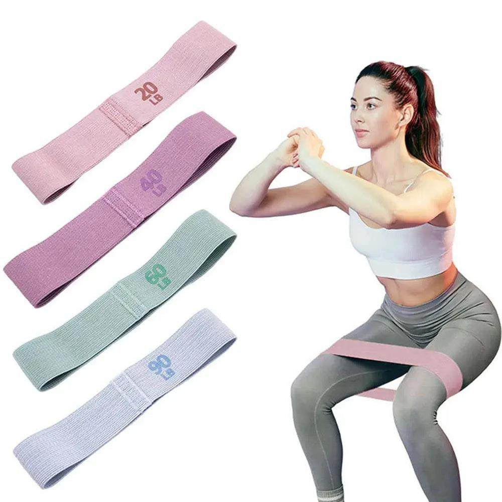 Ultimate Hip Resistance Bands - Anti-Slip, Portable Elastic Strips for Glutes & Thighs - Perfect for Yoga & Gym Workouts - Creatique