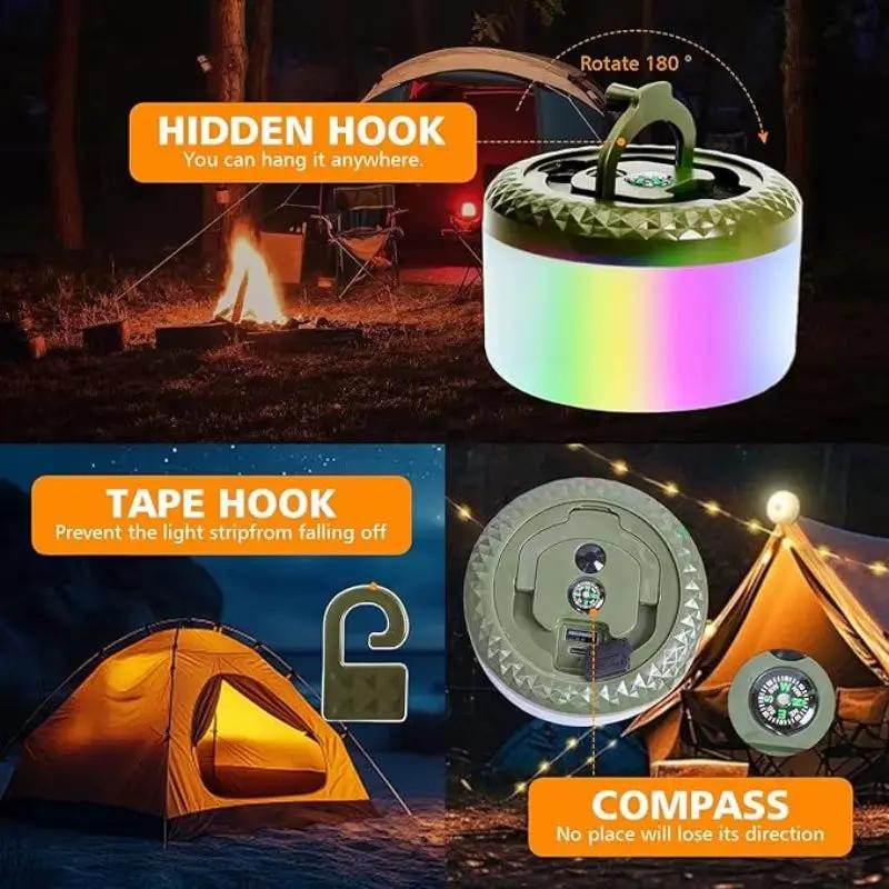 Durable Waterproof Light String – Camping & Hiking - Creatique