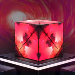Magic Infinite Cosmic Cube Shasibo Cubes Magnetic Changeable Cubes Magnetic Cubes Magnet Fidget Antistres Flip Cubic Puzzle Toys - Creatique