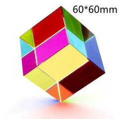Color Cube Prism 30 50 60 40Mm Crystal Magic Cmy Cube - Creatique
