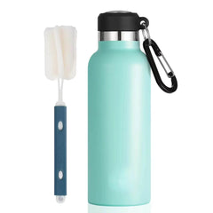 Thermos Stainless Steel Leak-Proof Portable Water Bottle - Mini 500ML/600ML Thermal Flask - Creatique