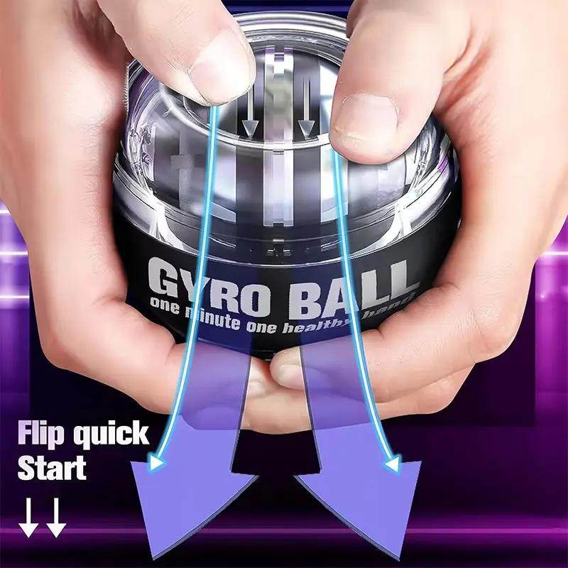 Unlock Your Fitness Potential with the Portable Powerball Gyro - A Game-Changer for Workouts! - Creatique