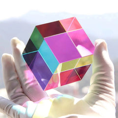 Color Cube Prism 30 50 60 40Mm Crystal Magic Cmy Cube - Creatique