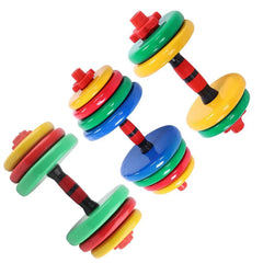 Transform Your Home Workouts with Vibrant Non-Slip Grip Dumbbells - Customizable Weights for Ultimate Flexibility! - Creatique