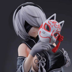 Nier Automata Action Figures – A2 and 2B Collectible Figures in Elegant Kimono Style - Creatique