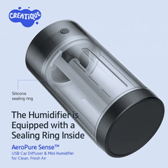 USB Car Diffuser – AeroPure Sense™ Air Freshener & Humidifier - Creatique