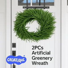 Festive Pine Garland with Lights – Realistic Artificial Pine Garland for Effortless Holiday Décor - Creatique