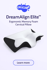 DreamAlign Elite™ Memory Foam Pillow – Neck Alignment - Creatique