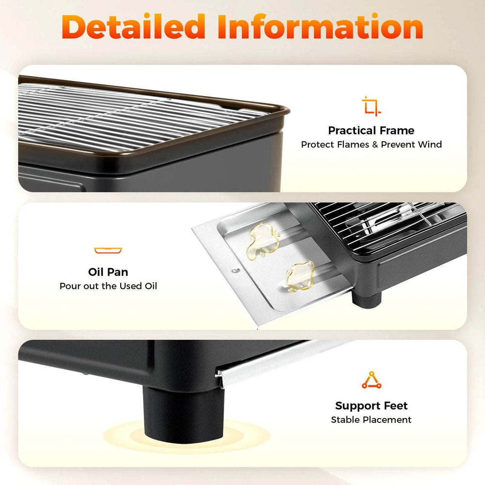Compact Portable Butane Camping Grill – Your Perfect Outdoor Cooking Companion - Creatique