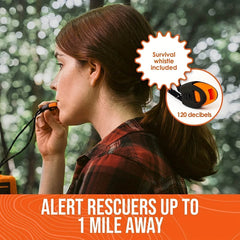 Emergency Thermal Sleeping Bag - Portable Waterproof Survival Gear for Camping & First Aid Rescue - Mylar Blanket - Creatique