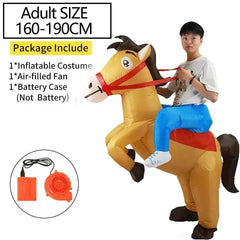 Playful Rooster Rider Costume - Creatique