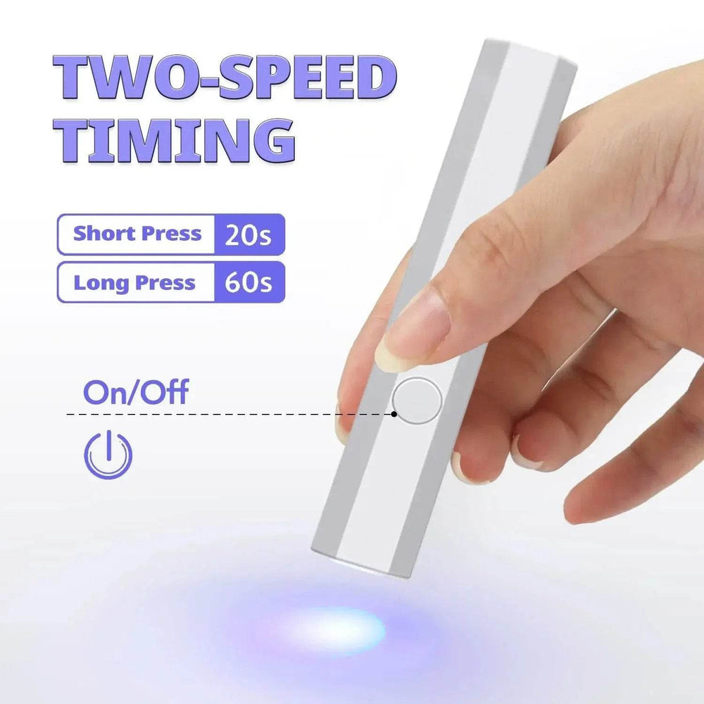 Mini UV LED Nail Lamp - Creatique