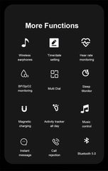 2 In 1 In Ear Wireless Stereo Earbuds Smart Watch - Creatique