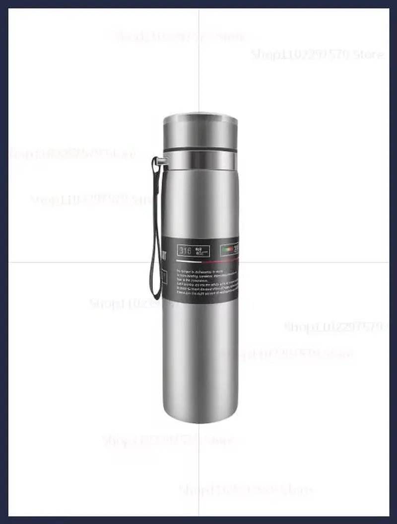 Large Capacity 316 Stainless Steel Travel Mug - Sleek & Portable Insulated Cup for Tea & Coffee - Perfect for Men & Women at Home or Office - Creatique