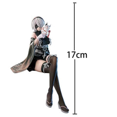 Nier Automata Action Figures – A2 and 2B Collectible Figures in Elegant Kimono Style - Creatique