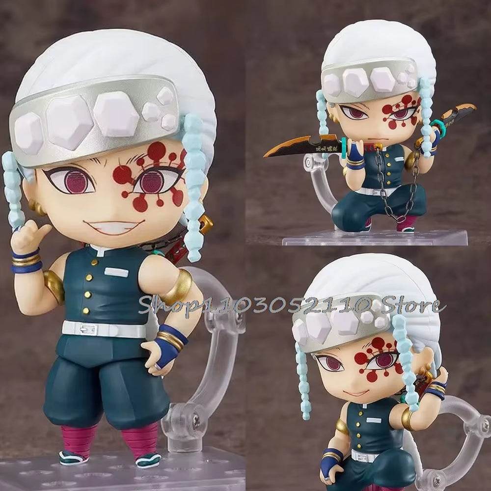 Collectible Anime Demon Slayer PVC Figures – Inosuke, Tanjirou, Nezuko, Zenitsu & Giyuu - Creatique