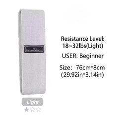 Ultimate Glute & Thigh Resistance Bands - Fabric Booty Bands for Effective Squats, Stretching & Yoga Workouts! - Creatique