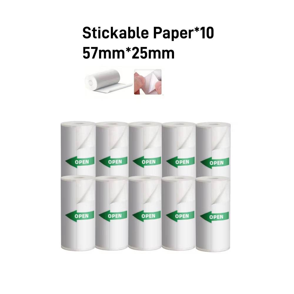 1200mAh Wireless Bluetooth Mini Thermal Label Printer – Compact, Ink-Free, and Perfect for Every Task - Creatique