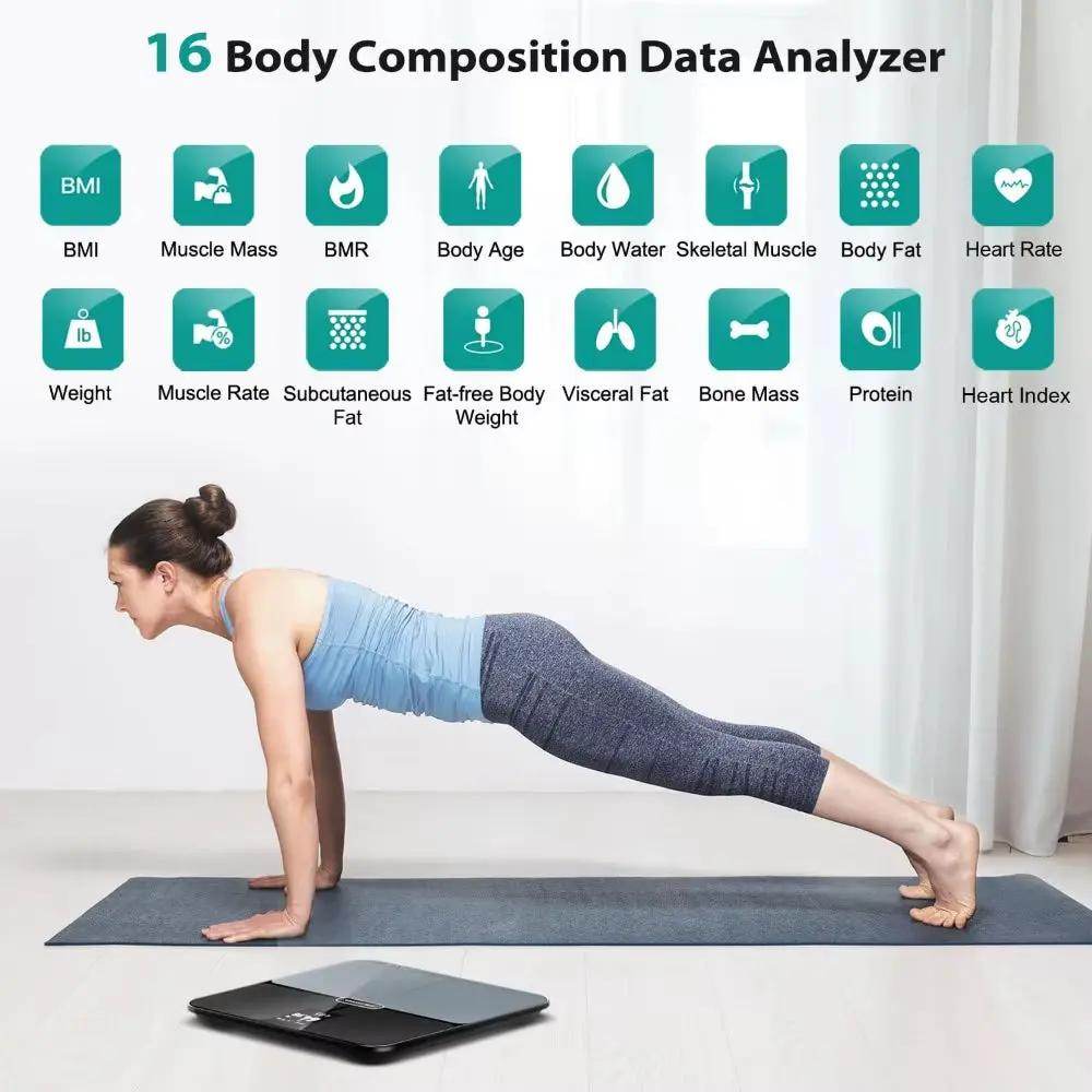 Transform Your Health with the Advanced Smart WiFi Digital Bathroom Scale - Track Body Fat & 16 Key Metrics, FSA/HSA Eligible! - Creatique