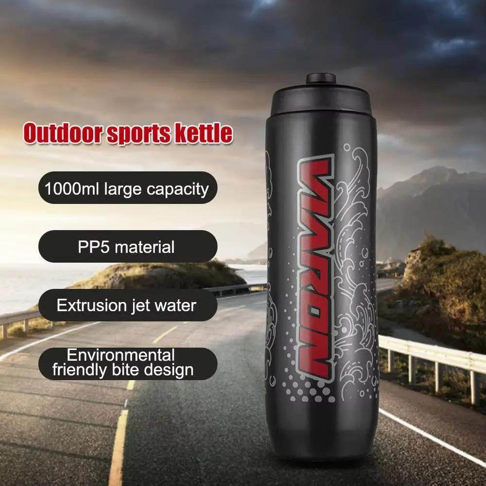 Premium 1000ML Bike Water Bottle - Perfect for MTB & Road Cycling - Hydration Solution for Outdoor Sports Enthusiasts - Creatique