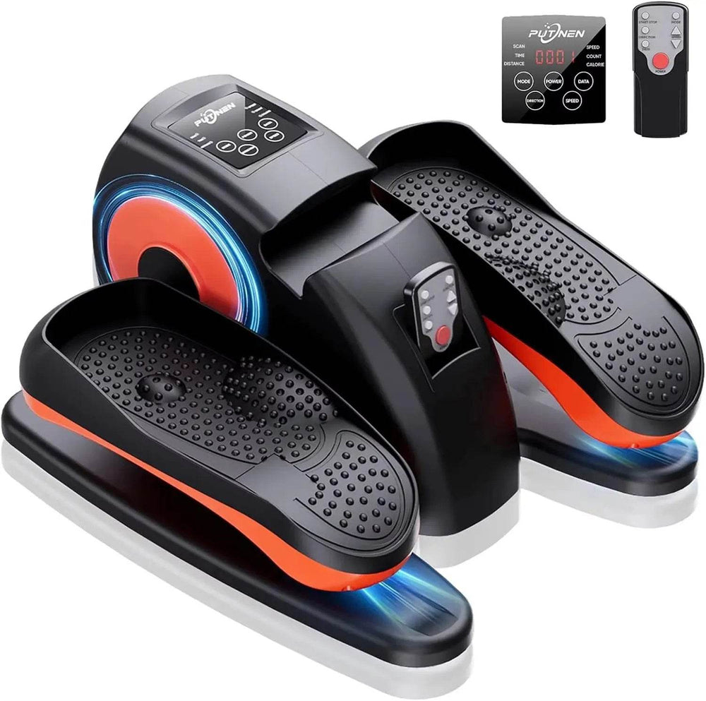 Transform Your Workout with the Ultimate Under-Desk Elliptical Machine - 12 Levels, Silent, Portable & Remote Control Ready! - Creatique