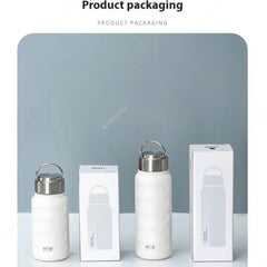 Insulated Double Steel Sports Thermos Mug - Large Capacity Vacuum Flask for Hot & Cold Beverages - Creatique