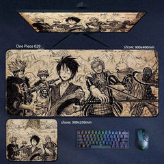 Large One Piece Anime Mousepad – The Ultimate Gaming Mouse Pad for True Fans - Creatique