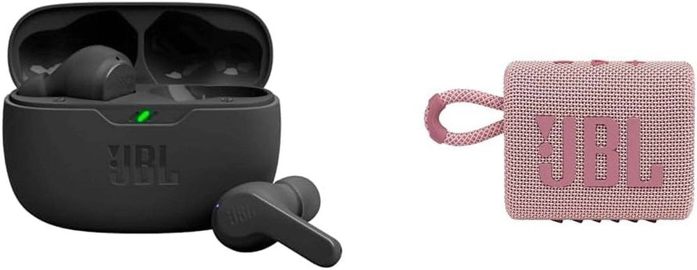 Vibe Beam True Wireless Headphones & Go 3 Portable Bluetooth Speaker – Ultimate Sound Combo for Every Adventure - Creatique