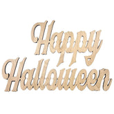 Happy Halloween Birch Wood Sign - Creatique