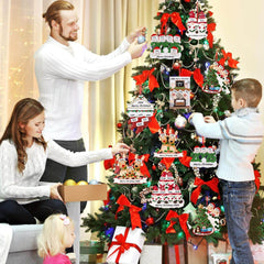 Personalized Christmas Ornaments 2025 – Custom Family Ornaments with Names for Holiday Decor - Creatique