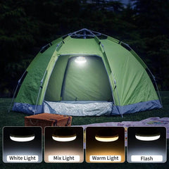 4Pcs Rechargeable Flashlights,Portable Battery Charger Li-On Battery Charger for Headlamps Battery for Camping Hiking Outdoor (Small) - Creatique